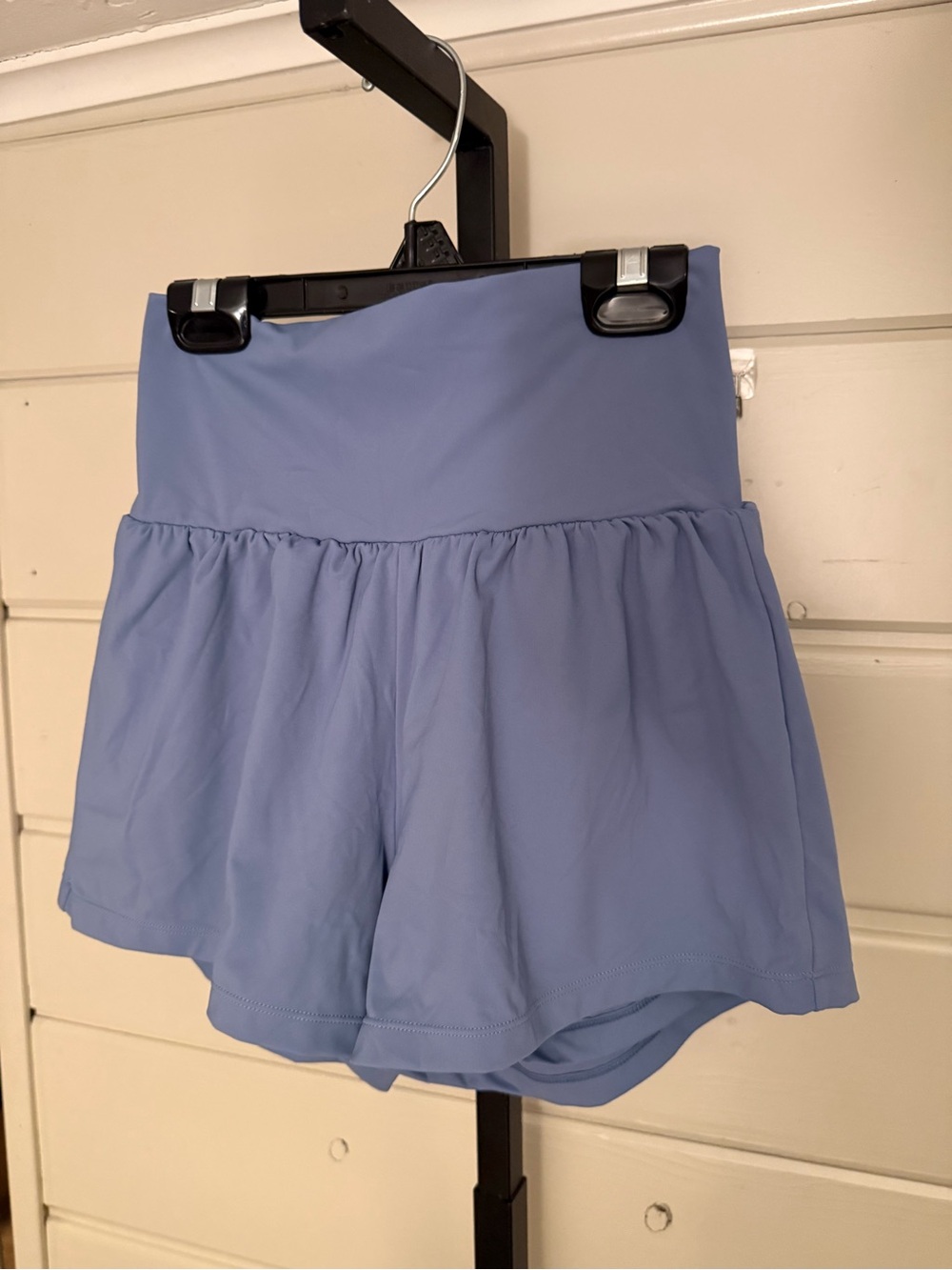 HALARA Periwinkle Blue Athletic shorts  with Built-In Short